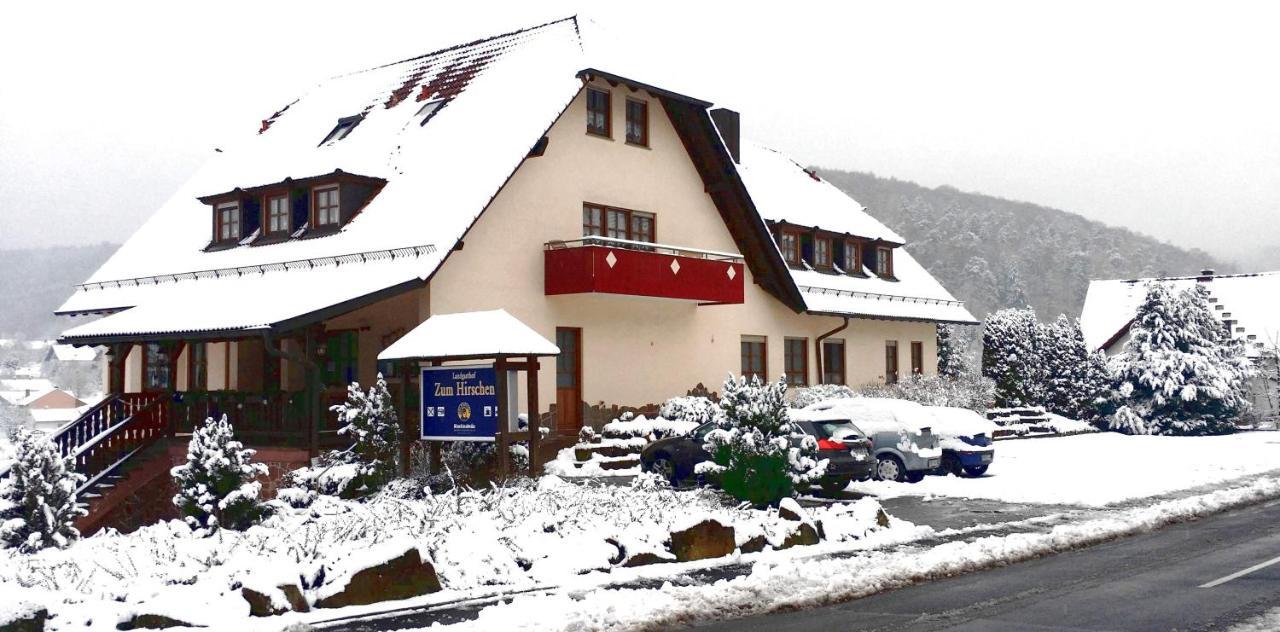 Landgasthof Zum Hirschen Hotel Hafenlohr Exterior photo